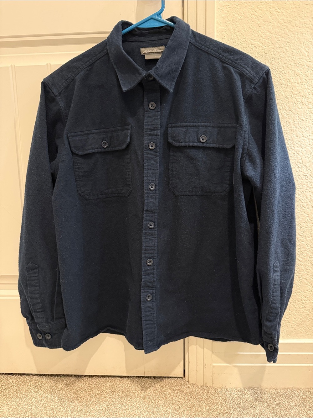 Eddie Bauer 100% Button-Up Shirt Jacket
